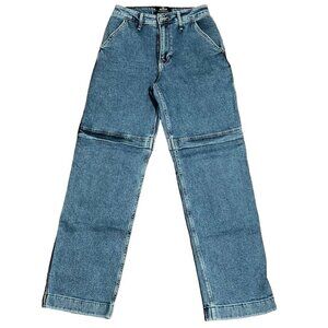 Hollister Ultra High Rise Dad Jeans Size 31 Carpenter Style